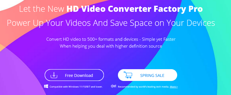 Wonderfox HD Video Converter Factory Pro